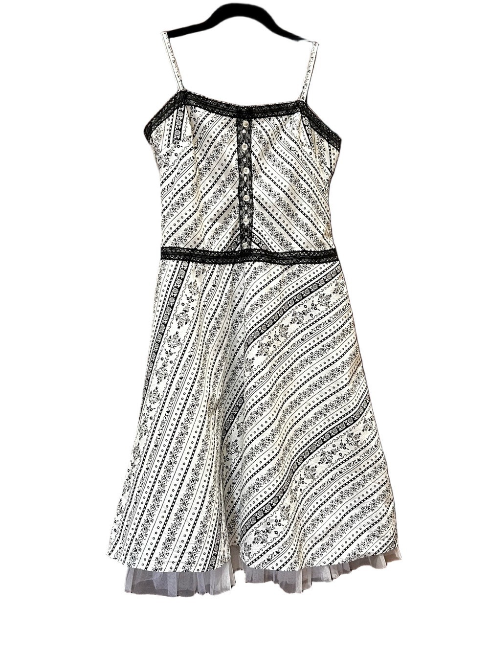 MY MICHELLE Black and White Dress, Size 3 Juniors